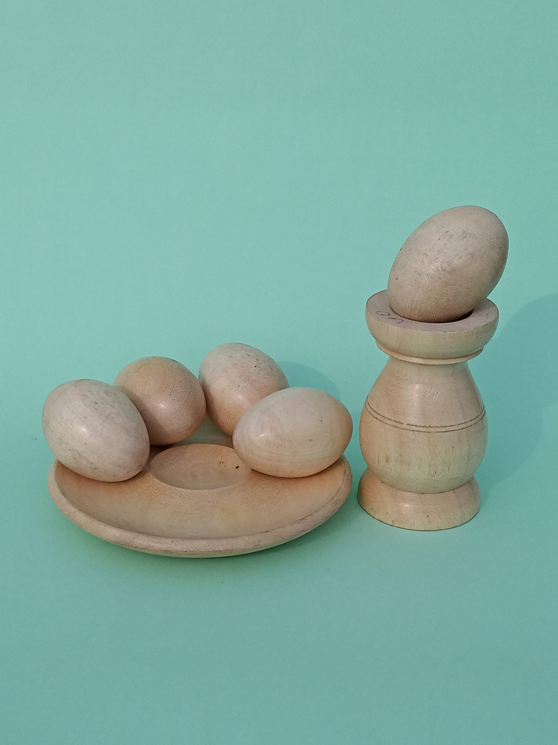 কাঠের ডিমসেট(chw-004)