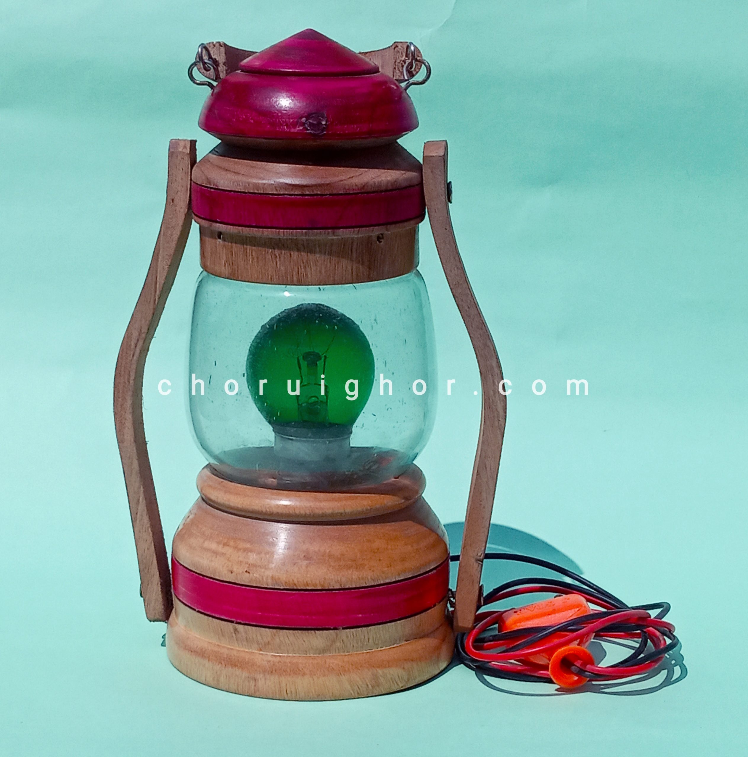 কাঠের হারিকেন (chw-027)