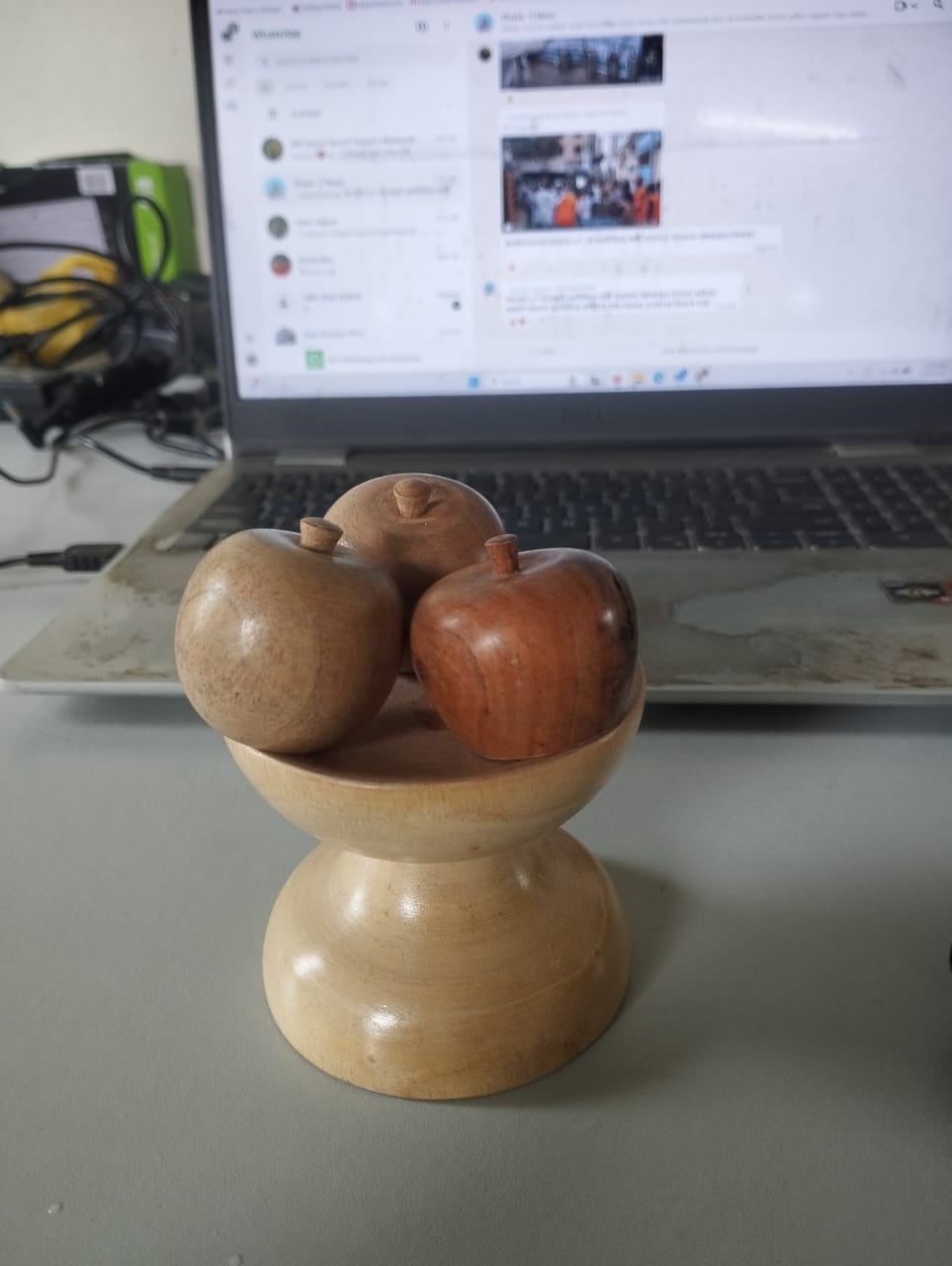 কাঠের আপেলসেট