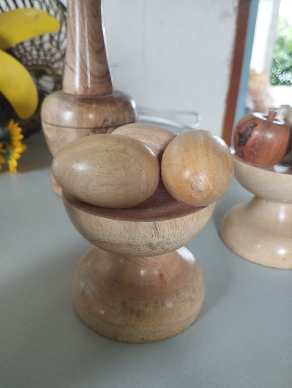 কাঠের ডিমসেট